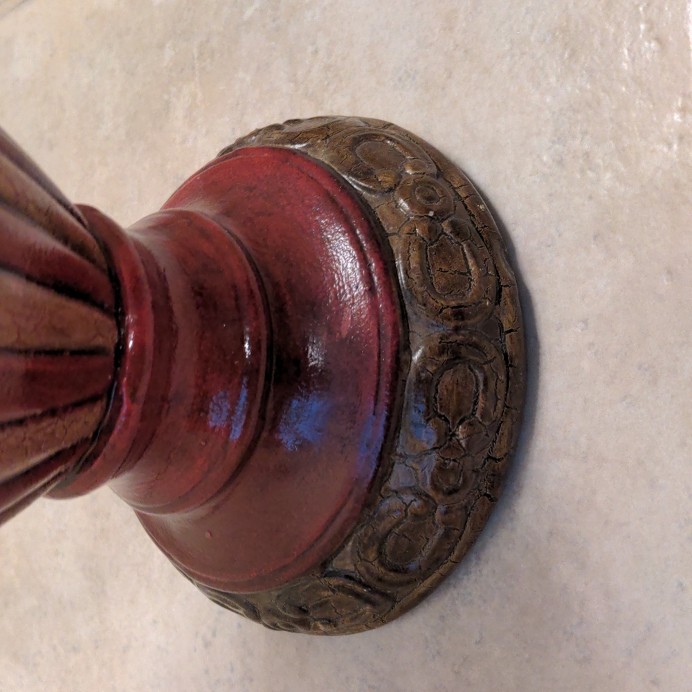 NEW Ceramic Candle Holder/Statue - Picture 5 of 11